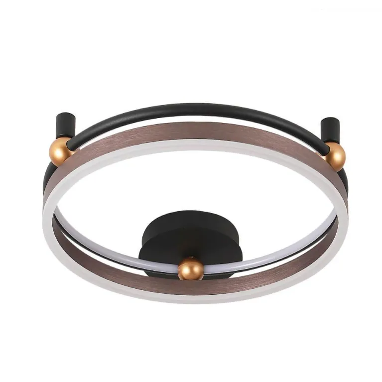 Потолочный светодиодный светильник Crystal Lux Fernando PL48W Led Coffee/Black в Нижнем Новгороде