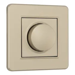 Диммер с рамкой Arte Milano SET16-1-48-1 shampan