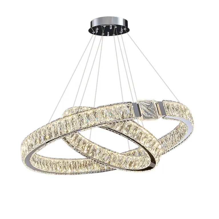 Подвесная люстра Delight Collection D8010P/2R/D800+600 gold/silver в Нижнем Новгороде