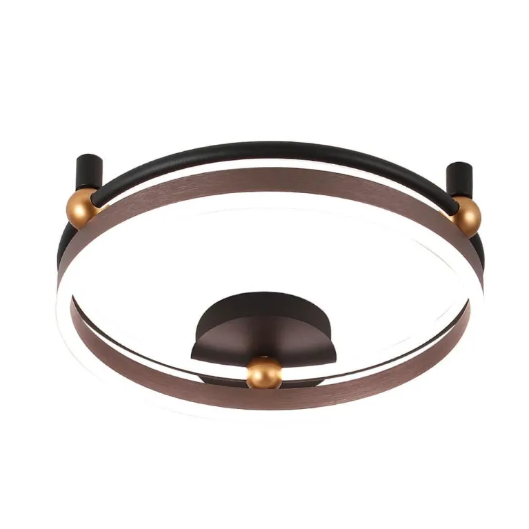 Потолочный светодиодный светильник Crystal Lux Fernando PL48W Led Coffee/Black в Нижнем Новгороде