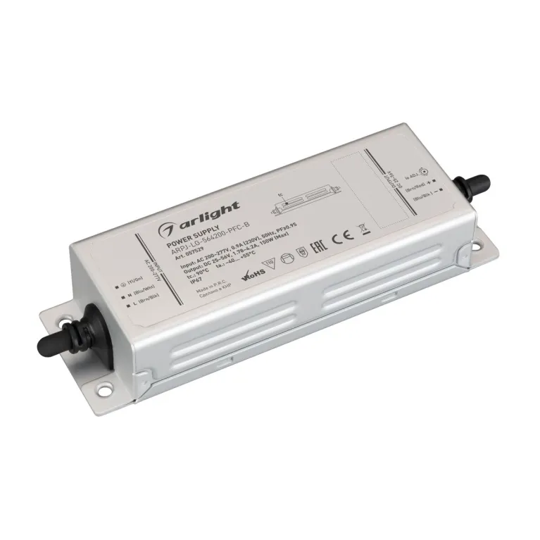 Блок питания Arlight ARPJ-LG-564200-PFC-B (150W, 25-56V, 1.78-4.2A) (IP67 Металл) 057529 в Нижнем Новгороде