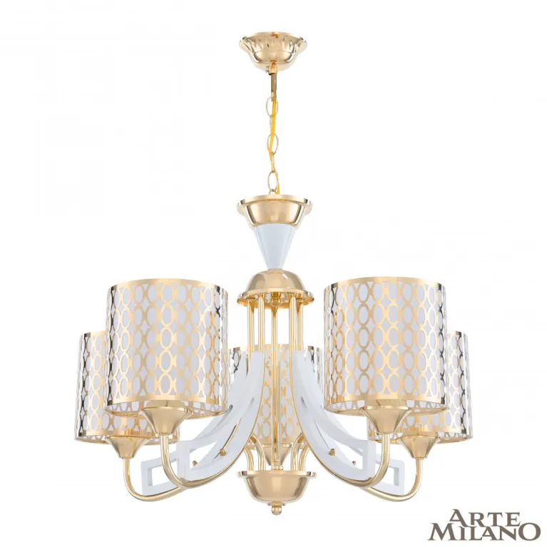 Подвесная люстра Arte Milano Florentia-3387 303387/5 Wh/Gd в Нижнем Новгороде