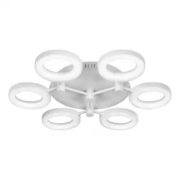 Потолочная светодиодная люстра iLedex Jomo FS-014-X6-(B) 72W WH