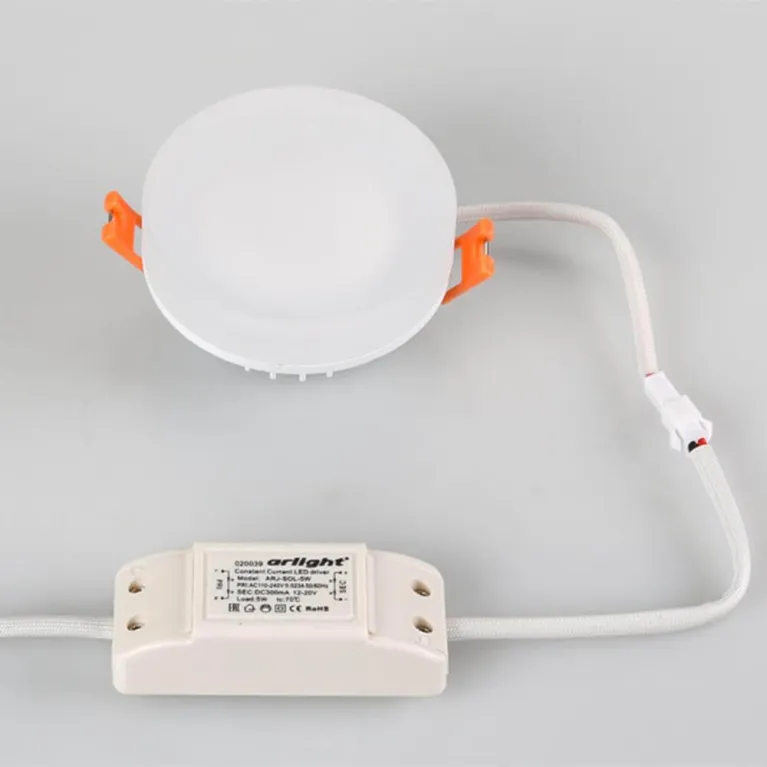 Встраиваемый светодиодный светильник Arlight LTD-80R-Opal-Roll 5W Warm White 020809 в Нижнем Новгороде