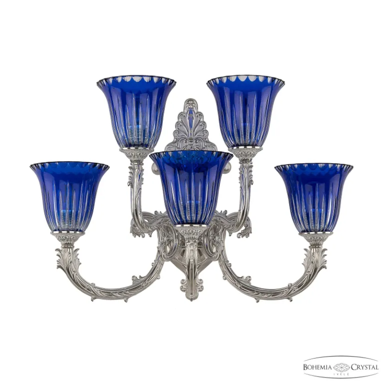 Бра Bohemia Ivele Florence 7109B15/3+2/210 NW P2 U Clear-Blue/H-1K в Нижнем Новгороде