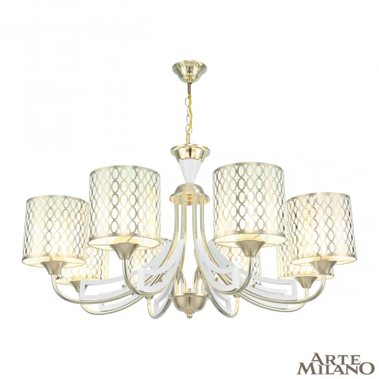 Подвесная люстра Arte Milano Florentia-3387 303387/8 Wh/Gd в Нижнем Новгороде
