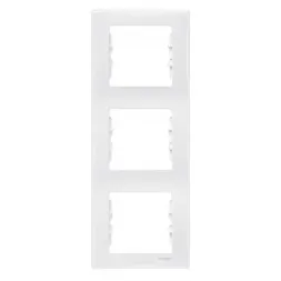 Рамка 3-постовая вертикальная Schneider Electric Sedna SDN5801321