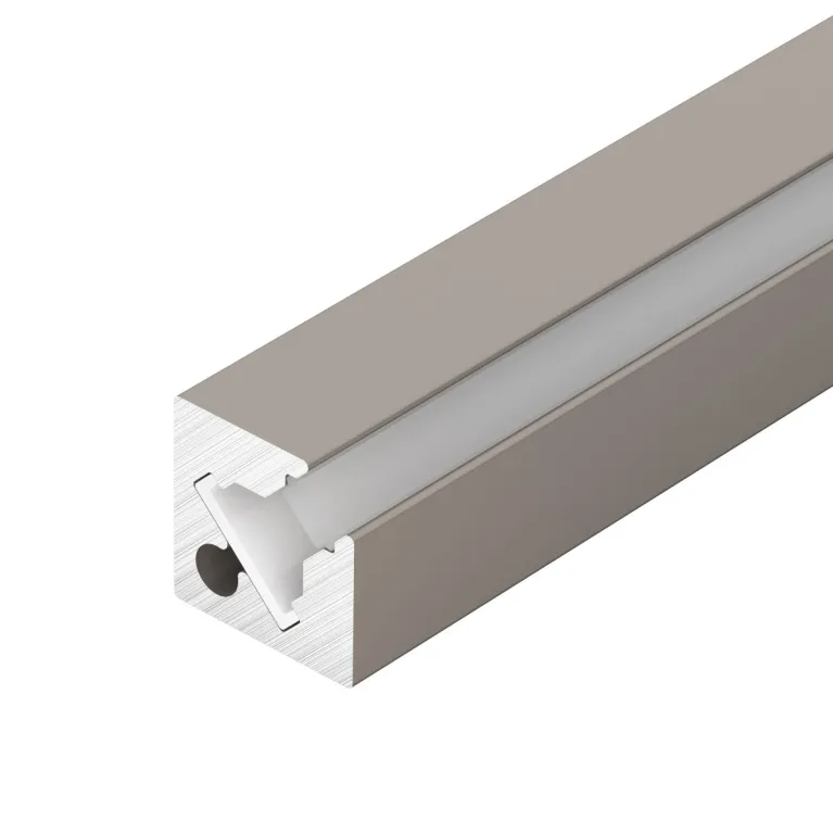 Профиль c экраном Arlight SL-KANT-H10-SQUARE-2000 CHAMPAGNE GOLD (Алюминий+пластик) 055320 в Нижнем Новгороде