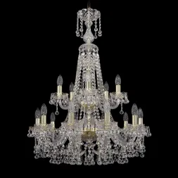 Подвесная люстра Bohemia Ivele 1409/10+5/240/XL-91/2d/G
