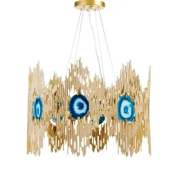 Подвесная люстра DeLight Collection Boho 9275P-6 gold