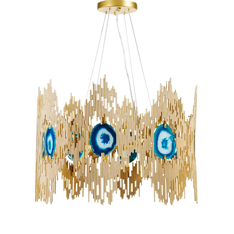 Подвесная люстра DeLight Collection Boho 9275P-6 gold в Нижнем Новгороде