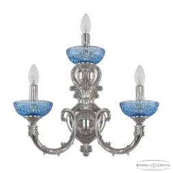 Бра Bohemia Ivele Florence 7109B16/2+1/210 Ni P Aquamarine/M-1G