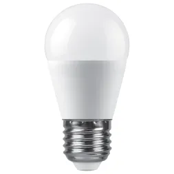 Лампа светодиодная Feron LB-990 шар матовый E27 15W 175-265V 6400K 52078