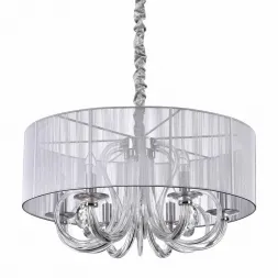 Подвесная люстра Ideal Lux Swan SP6 Argento