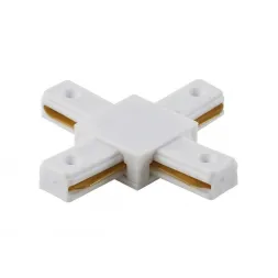Соединитель X-образный однофазный Crystal Lux CLT 0.211 04 WH