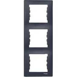 Рамка 3-постовая вертикальная Schneider Electric Sedna SDN5801370