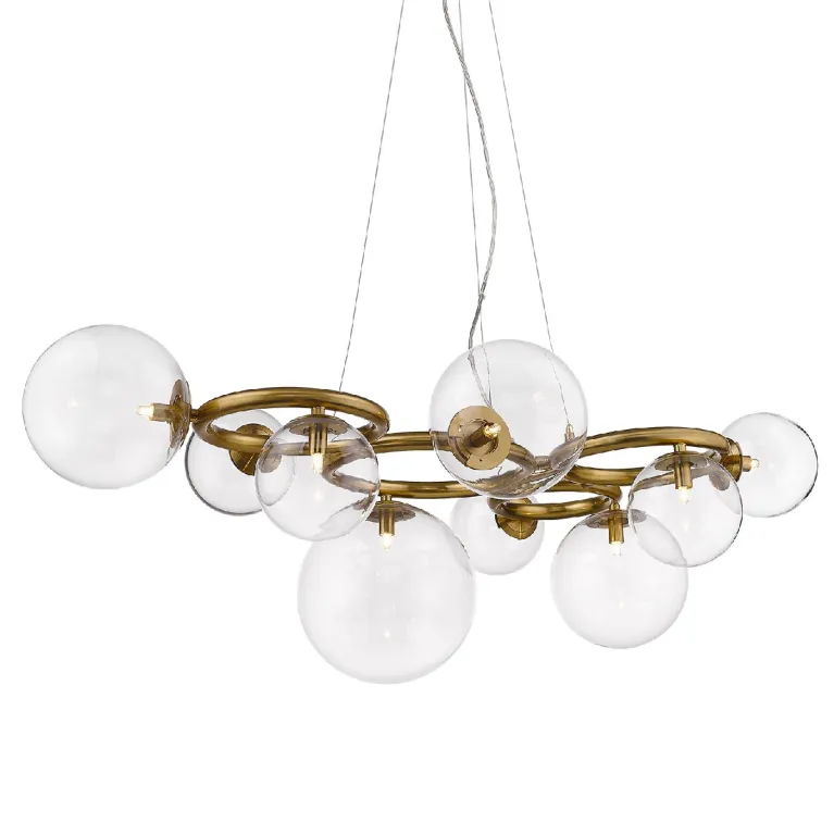 Подвесная люстра DeLight Collection Puppet P68092-9 brass в Нижнем Новгороде
