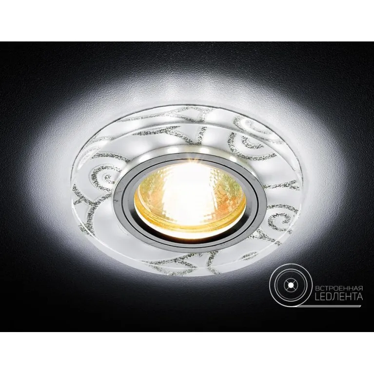 Встраиваемый светильник Ambrella light Crystal Spot S231 W/CH/M в Нижнем Новгороде