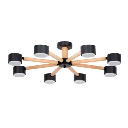 Потолочная люстра Arte Lamp Tenda A1624PL-8BK