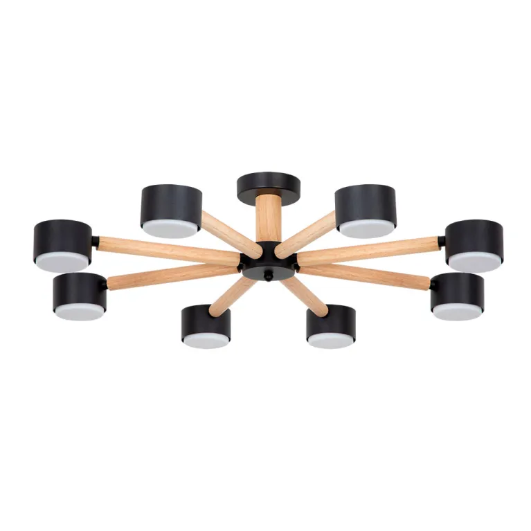 Потолочная люстра Arte Lamp Tenda A1624PL-8BK в Нижнем Новгороде