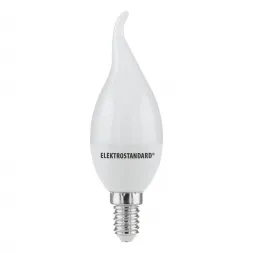 Лампа светодиодная Elektrostandard E14 6W 6500K матовая 4690389085529