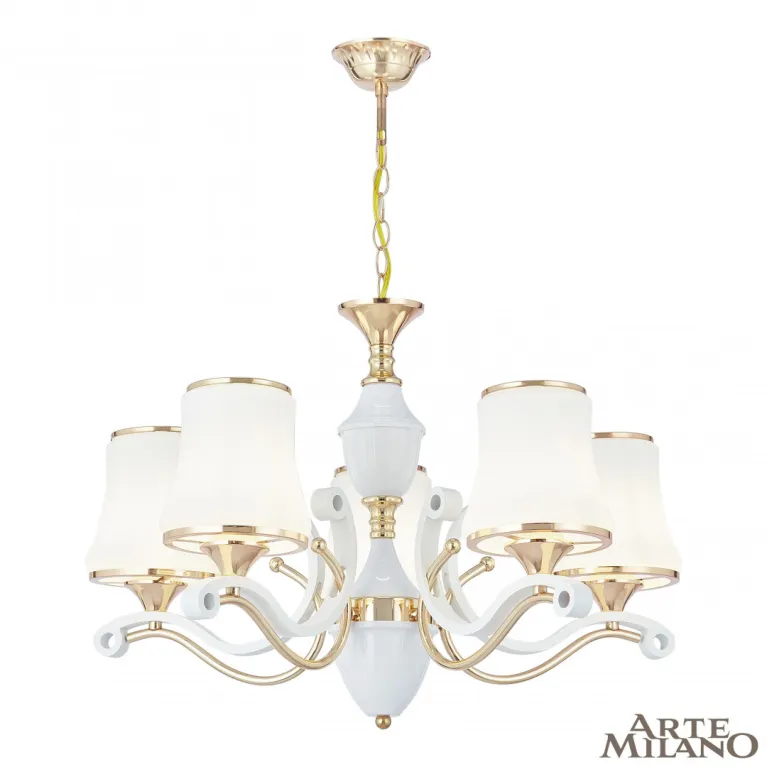 Подвесная люстра Arte Milano Florentia-3987 303987/5 Wh/Gd в Нижнем Новгороде