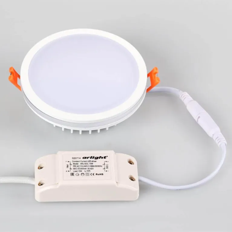 Встраиваемый светодиодный светильник Arlight LTD-115SOL-15W Day White 020709 в Нижнем Новгороде