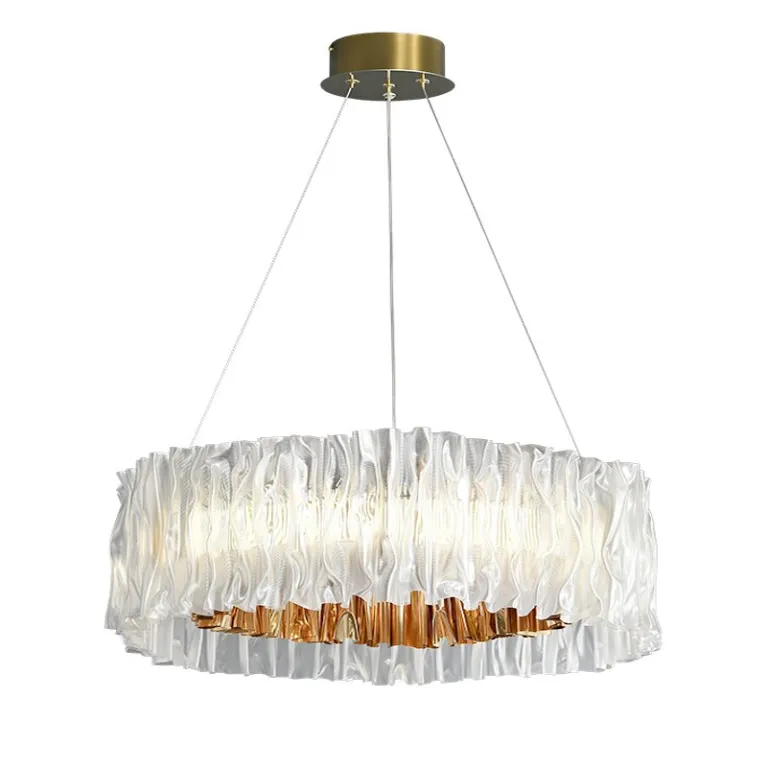 Подвесная люстра DeLight Collection Accordeon 10310P-780 white/gold в Нижнем Новгороде