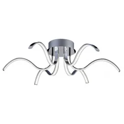 Потолочная светодиодная люстра Kink Light Волна 07935