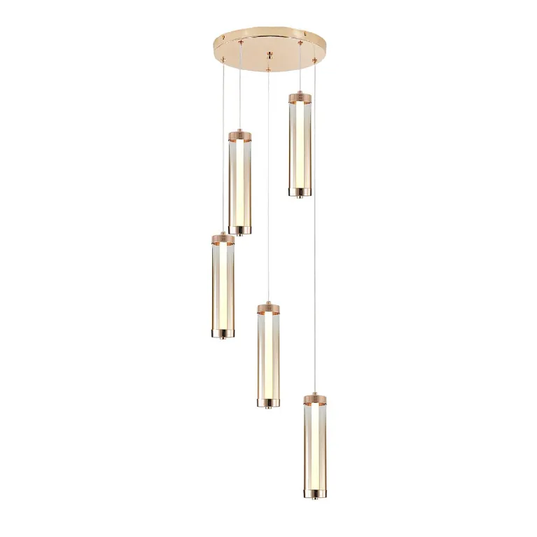 Каскадная люстра Indigo Rilucente 11061/5P Gold V000151L в Нижнем Новгороде