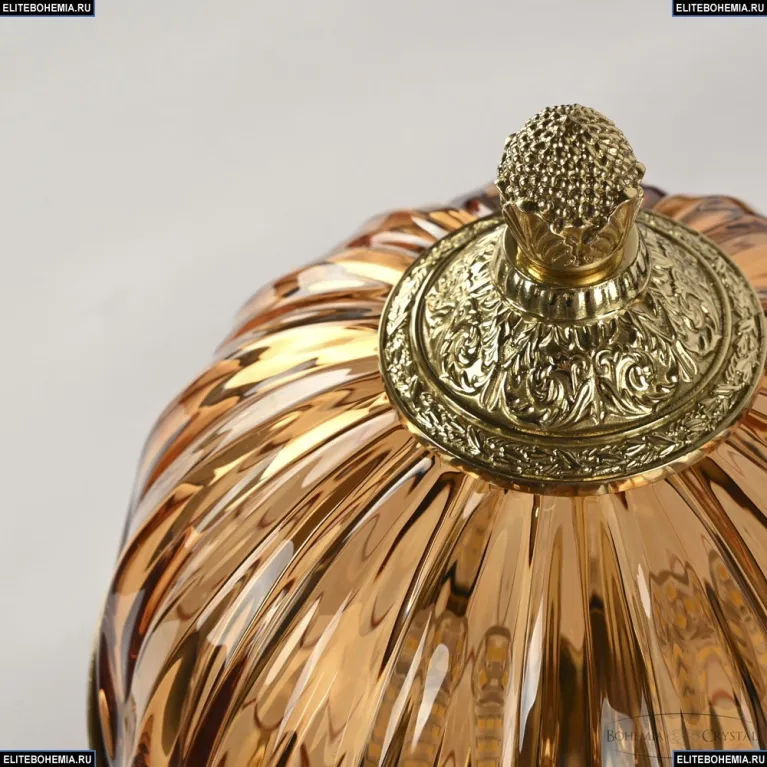 Настольная лампа Bohemia Ivele Crystal 5680L/17 G Amber/M-1H в Нижнем Новгороде