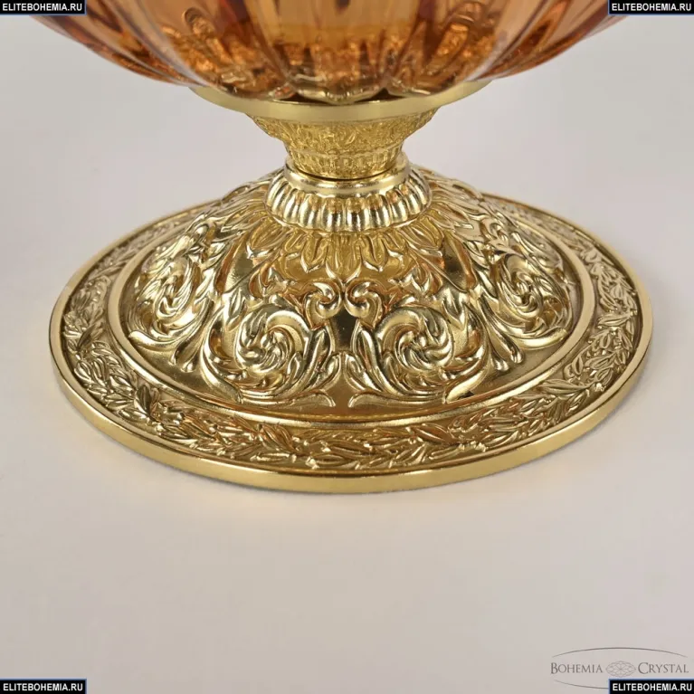 Настольная лампа Bohemia Ivele Crystal 5680L/17 G Amber/M-1H в Нижнем Новгороде