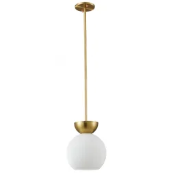 Подвесной светильник iLamp Mono P6079-1 GD+WH