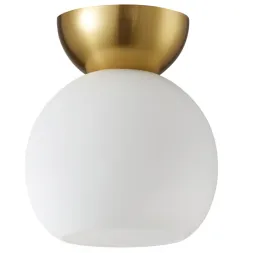 Потолочный светильник iLamp Mono C6079-1 GD+WH