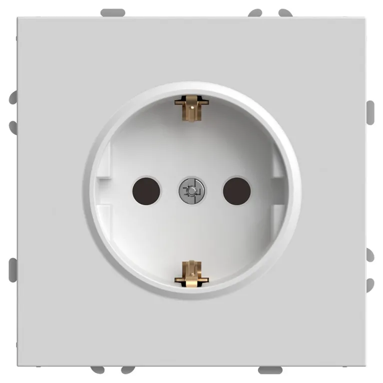 Розетка 1-местная с/з с защитной шторкой Stekker Эмили RST16-5110-01ZK 50235 в Нижнем Новгороде