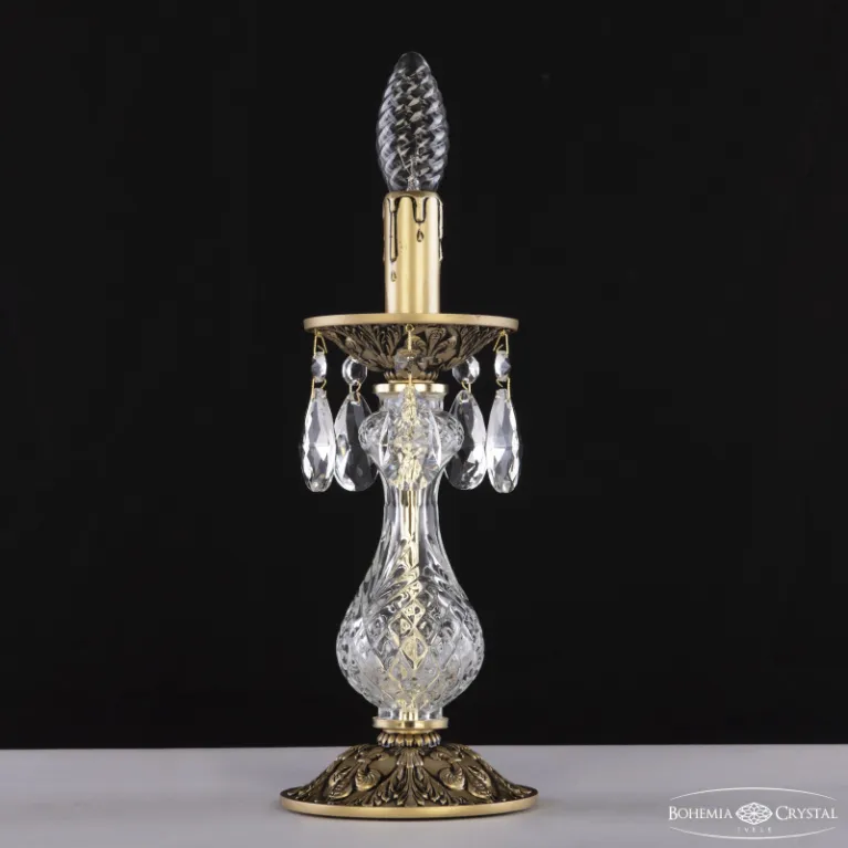 Настольная лампа Bohemia Ivele Crystal AL16300L/1-29 AGB в Нижнем Новгороде