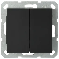Переключатель 2-клавишный перекрестный Jasmart G3014PB
