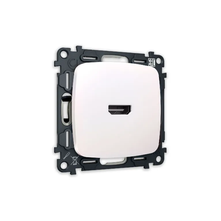 Комплект механизма розетки HDMI 2.0 40V/500mA 2.0GHz 5-18Gbit/s Ambrella Volt Omega MO214010 в Нижнем Новгороде