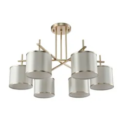 Люстра на штанге Crystal Lux SERGIO PL6 GOLD