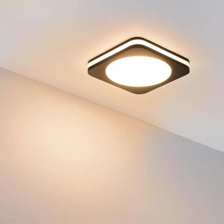 Встраиваемый светодиодный светильник Arlight LTD-96x96SOL-BK-10W Warm White 022556 в Нижнем Новгороде