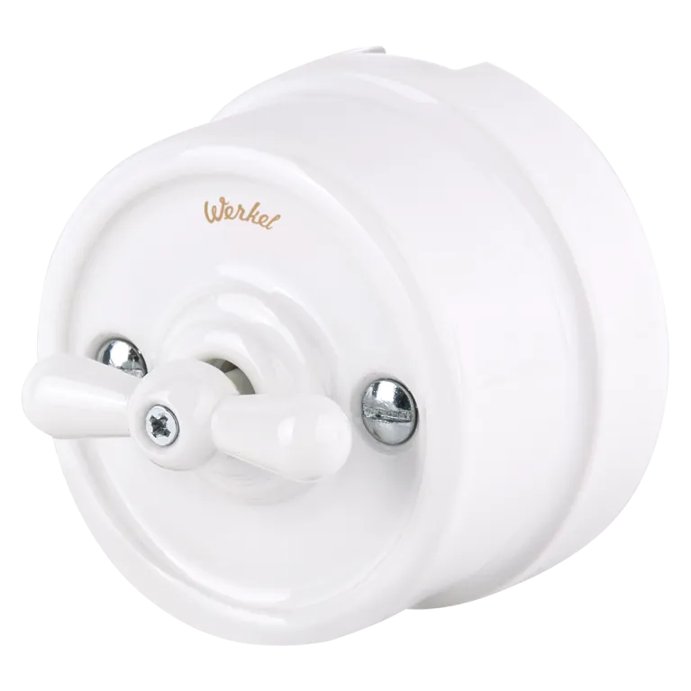 Выключатель на 4 положения двухклавишный Werkel Ретро 4690389166730 W5620001 a051310 в Нижнем Новгороде