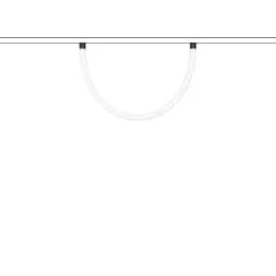 Трековый магнитный светильник Arlight MAG-ORIENT-TUBE-ELASTIC-2620-R30-L1000-14W Day4000 (BK, 360 de