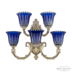 Бра Bohemia Ivele Florence 7109B16/3+2/210 GW P2 U Clear-Blue/H-1K