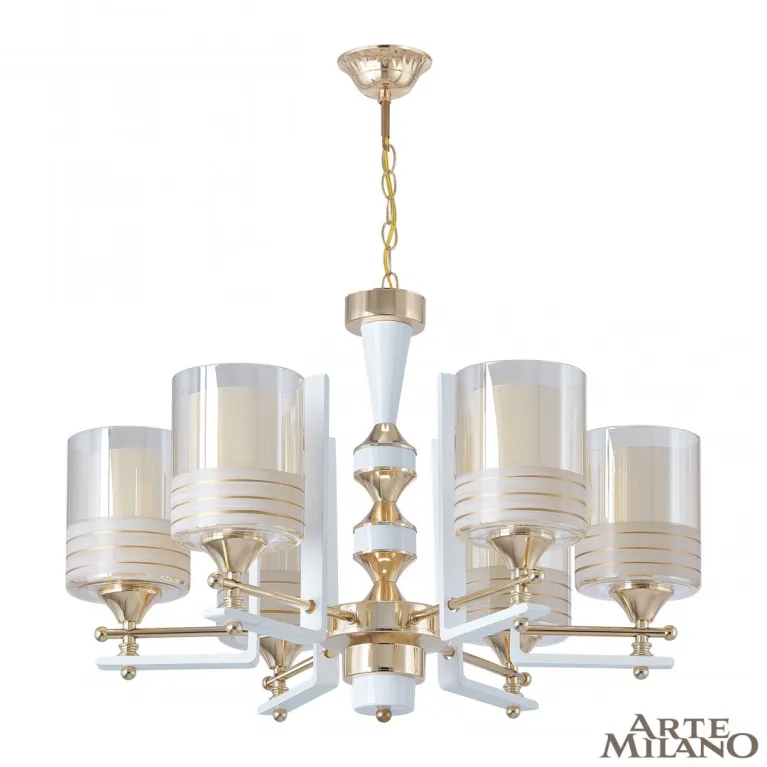 Подвесная люстра Arte Milano Florentia-6087 306087/6 Wh/Gd в Нижнем Новгороде