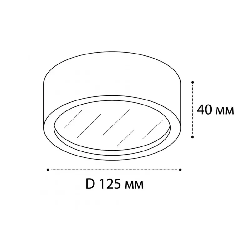 Потолочный светодиодный светильник Italline M04-525-125 white 4000K в Нижнем Новгороде