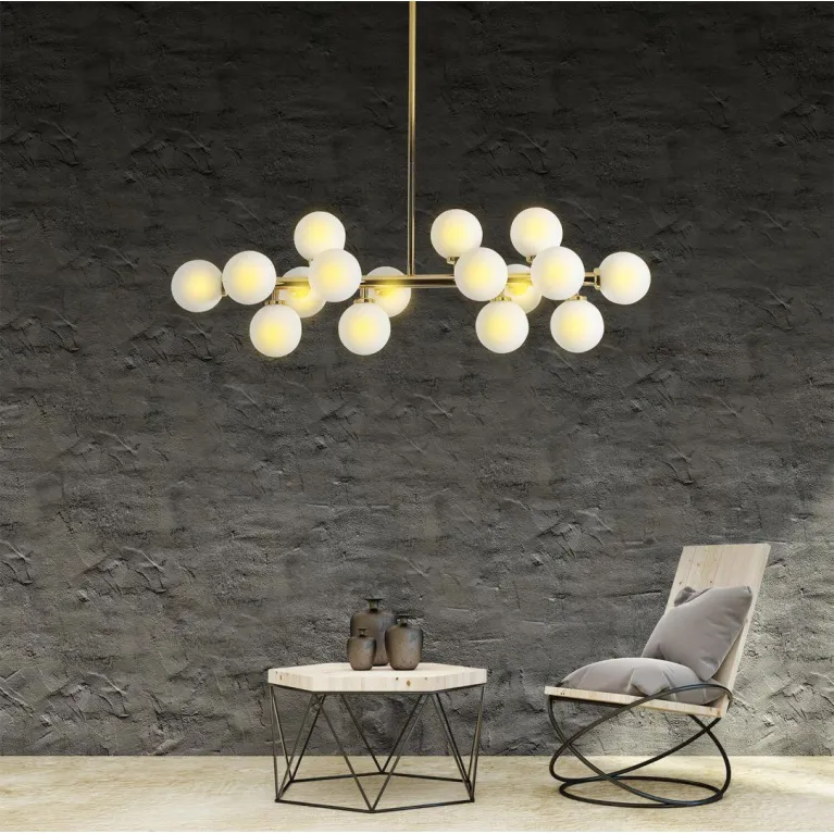 Подвесная люстра Lumina Deco Marsiada LDP 6033-16 GD в Нижнем Новгороде