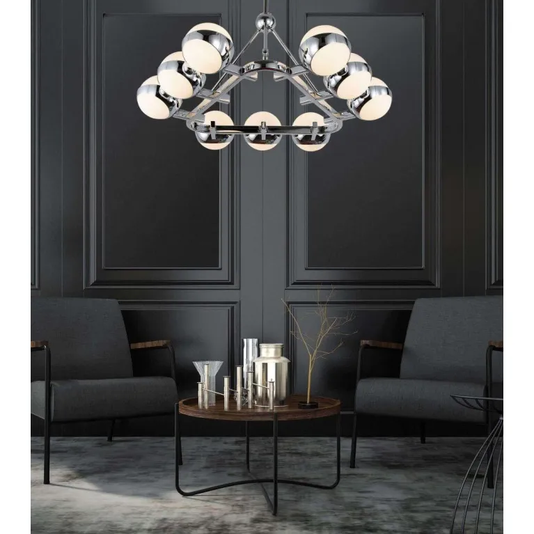 Подвесная люстра Lumina Deco Optimus LDP 6038-9 CHR в Нижнем Новгороде