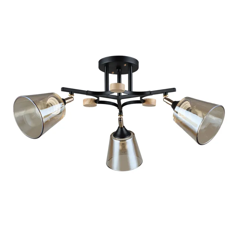 Потолочная люстра Arte Lamp Glassy A5078PL-3BK в Нижнем Новгороде