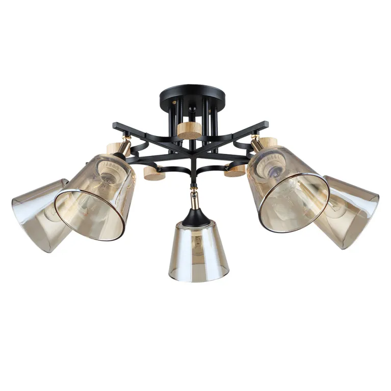Потолочная люстра Arte Lamp Glassy A5078PL-5BK в Нижнем Новгороде