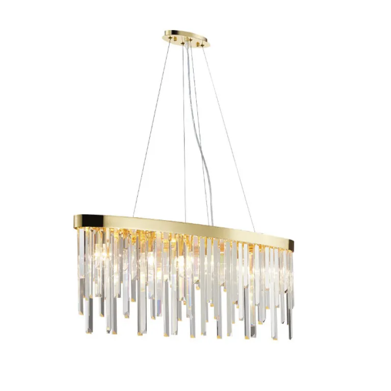 Подвесная люстра Lumien Hall Dzhillian LH0048/6PO-GD-CL в Нижнем Новгороде